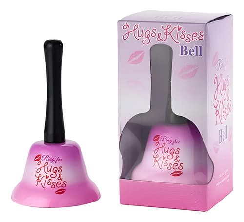 Juguete De Broma, Campanilla Para Besos - A Pedido_exkarg Rosa