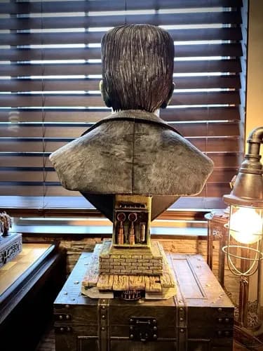 Figura De Exhibición Busto Frankestein - A Pedido 3