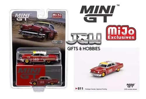 Auto A Escala Mini Gt Lincoln Capri - A Pedido_exkarg Rojo 2