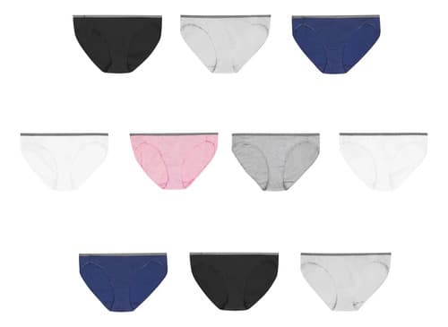 Pack Hanes Womens Bikini 10 Pack - A Pedido_exkarg Gris 1 3
