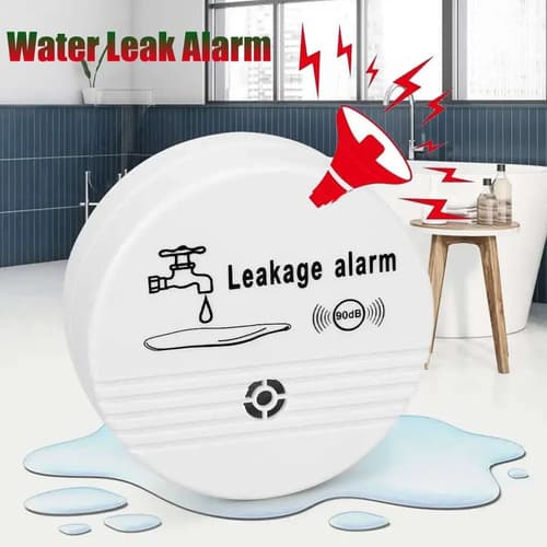 Alarma Inteligente Detectora De Fugas De Agua - A Pedido Blanco 4