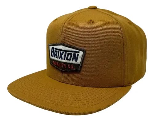 Gorra Brixton Men's Snapback - A Pedido_exkarg Marrón M