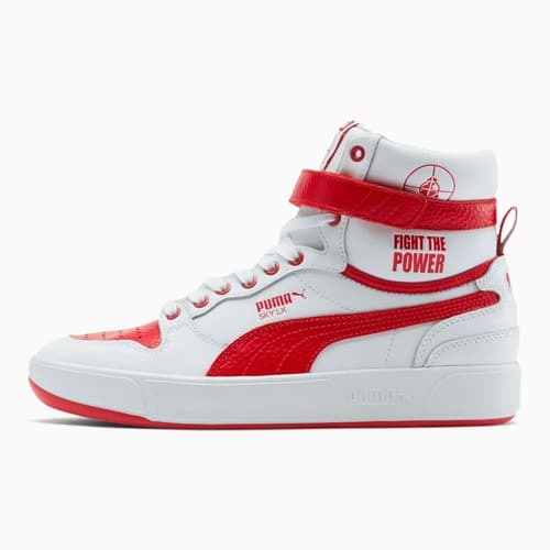 Botitas Puma Sky Lx Public - A Pedido_exkarg Blanco 34,5 Ar