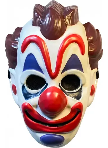 Mascara Clown Injection Halloween - A Pedido_exkarg Blanco 3