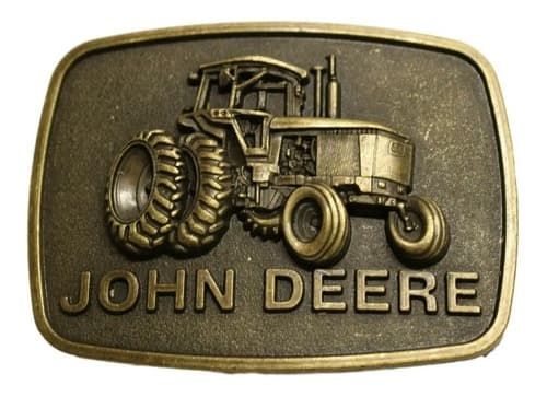 Hebilla Cinturon John Deere Bronce_exkarg Dorado Xxx