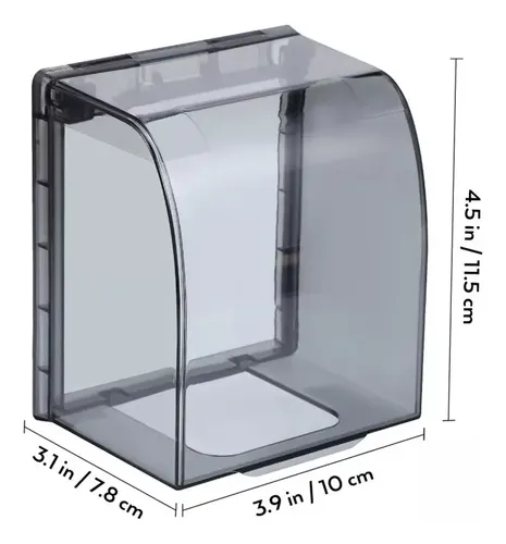 Protector Para Tomacorrientes - A Pedido_exkarg Transparente 3