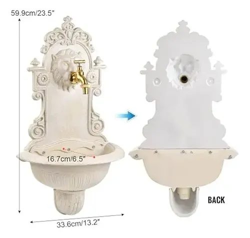 Fregadero De Pared De Hierro - A Pedido_exkarg 4