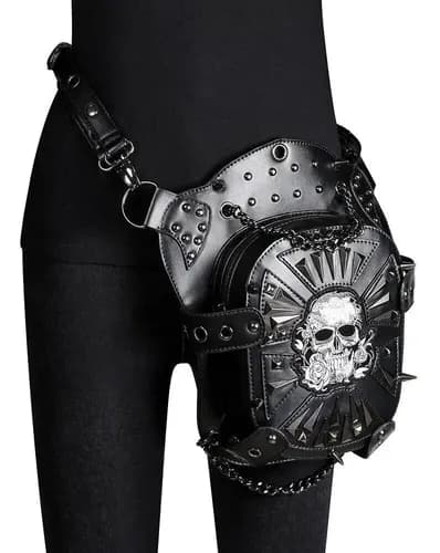 Morral Gearduke Skull Men - A Pedido_exkarg Negro
