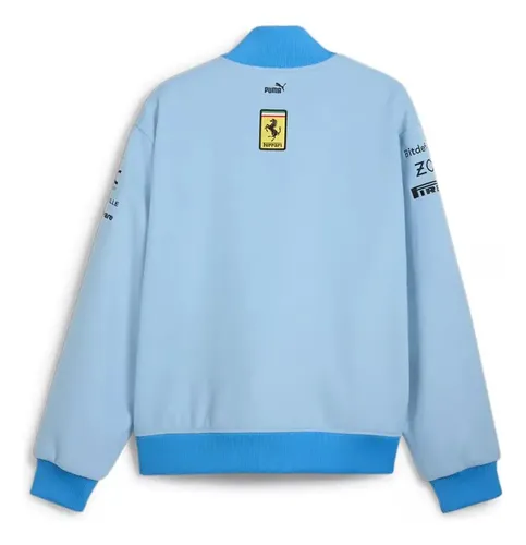 Campera Puma Ferrari Team Miami - A Pedido_exkarg Celeste 38 2