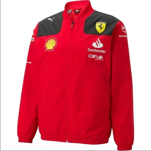 Campera Scuderia Ferrari F1 Team - A Pedido_exkarg Rojo 38 3