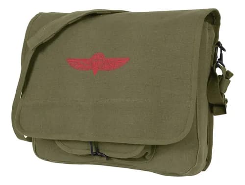 Morral Cartera Paratrooper Israeli - A Pedido_exkarg Negro 5