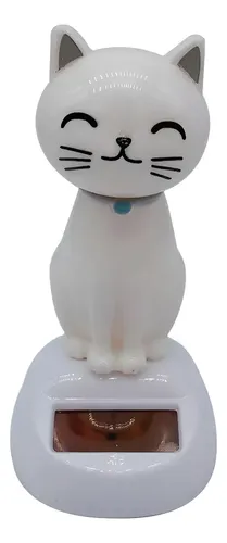Gato Juguete Bailarin Solar - A Pedido_exkarg Gris Oscuro