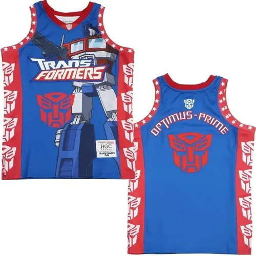 Musculosa Transformers Optimus Prime Men's - A Pedido_exkarg Azul 1 M 2