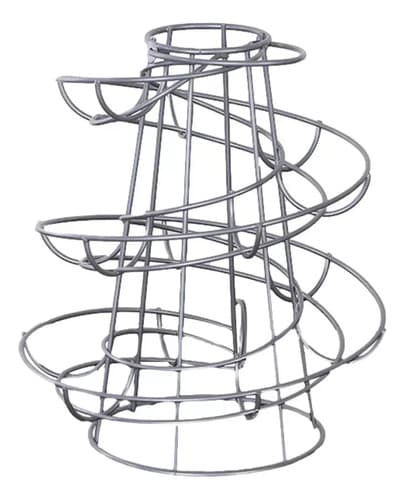 Huevera Espiral Vintage - A Pedido_exkarg Negro