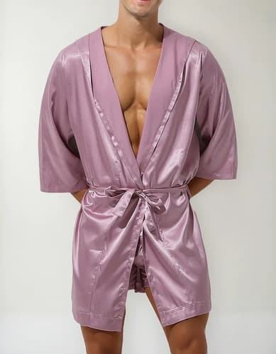 Pijama Bathrobe Hooded - A Pedido_exkarg Azul Xxx