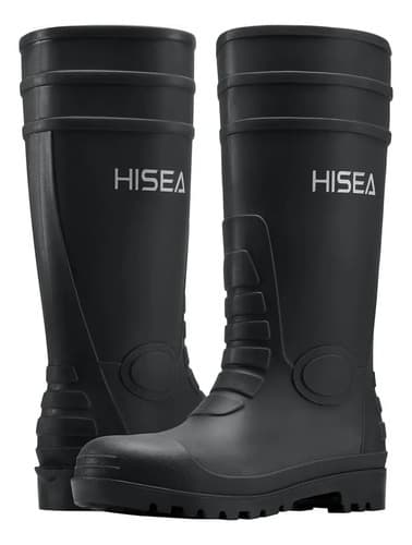 Botas De Lluvia Hisea - A Pedido Verde 37 Ar