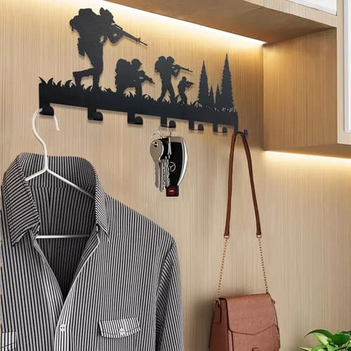 Porta Llaves De Pared - A Pedido_exkarg Negro 3