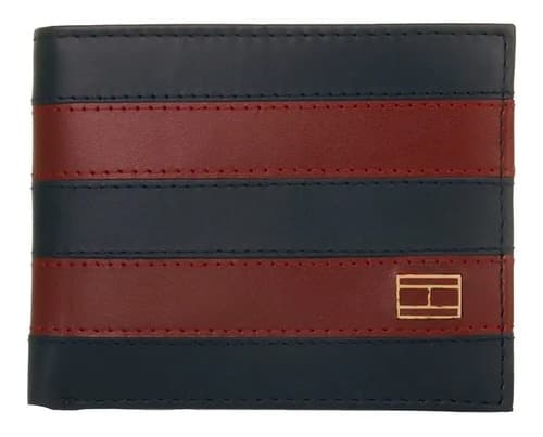 Billetera Tommy Hilfiger 31tl22x040 - A Pedido_exkarg Azul 4