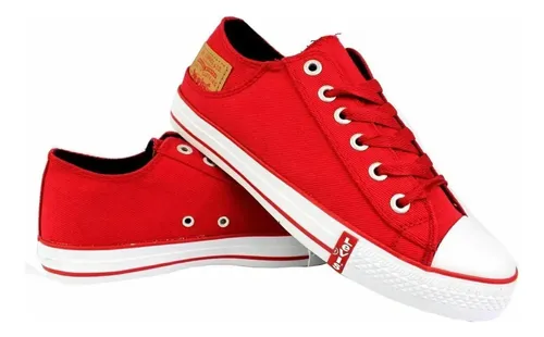 Zapatillas Levi's Men's Classic - A Pedido_exkarg Rojo 34,5 Ar 3