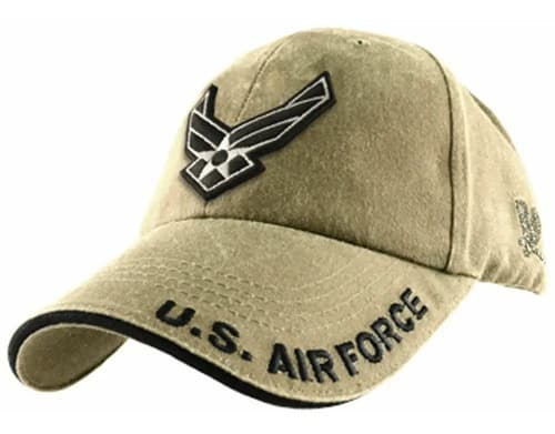 Gorra Us Air Force Khaki Officially - A Pedido_exkarg Marrón Claro Xxx