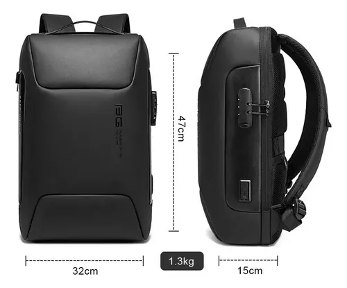 Mochila Bange Anti Theft Waterproof - A Pedido_exkarg X 5