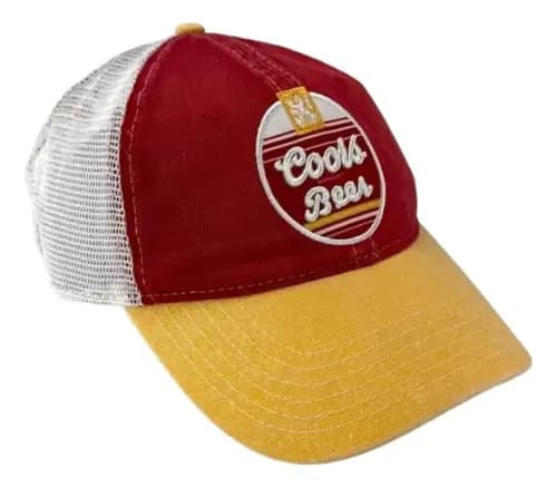 Gorra Coors Beer Patch Logo Vintage - A Pedido_exkarg Rojo M