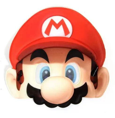 Máscara De Super Mario - Super Mario World Rojo