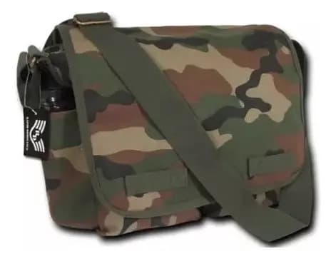 Cartera Morral Military Messenger - A Pedido_exkarg Marrón X 2