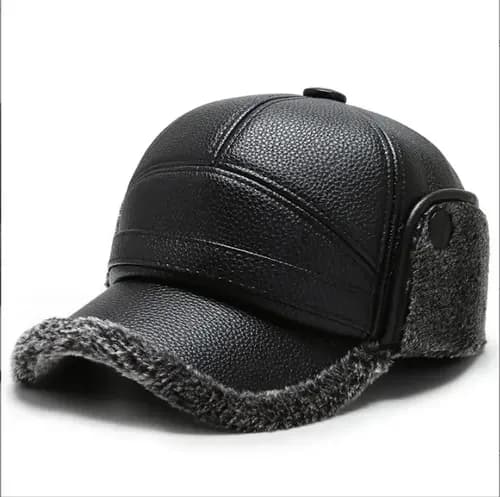 Gorra Con Orejeras Winter - A Pedido_exkarg Negro M 3