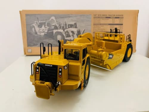 Camioneta Caterpillar 657g 1:50 Diecast Masters Amarilla Amarillo 7