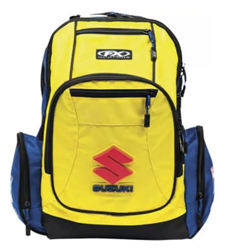 Mochila Factory Effex Suzuki Premium - A Pedido_exkarg Amarillo 3