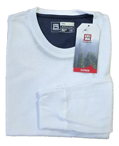 Camiseta Térmica De Manga Larga Avalanche - A Pedido Blanco Xs 2