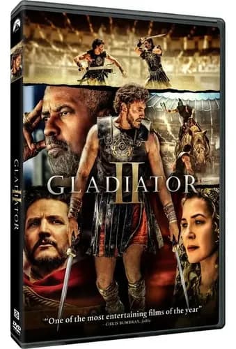 Película Gladiator 2 En Dvd De Ridley Scott Con Audio En Español Y Subtítulos