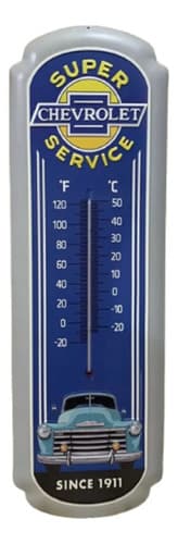 Cartel Chevrolet Super Thermometer - A Pedido_exkarg X