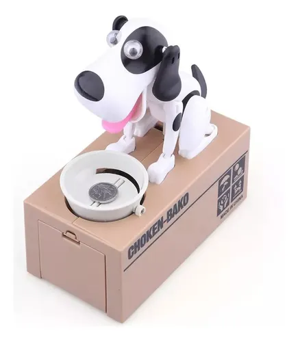 Alcancia Cute Dog Mechanical - A Pedido_exkarg X