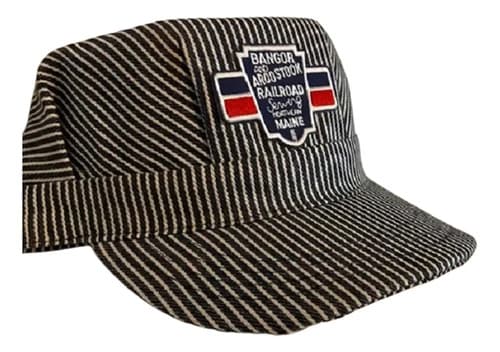 Gorra Engineer Bangor & Aroostook - A Pedido_exkarg Negro Adulto Ajustable