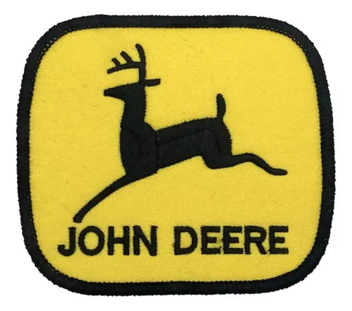 Parche Bordado John Deere Tractors - A Pedido_exkarg Amarillo