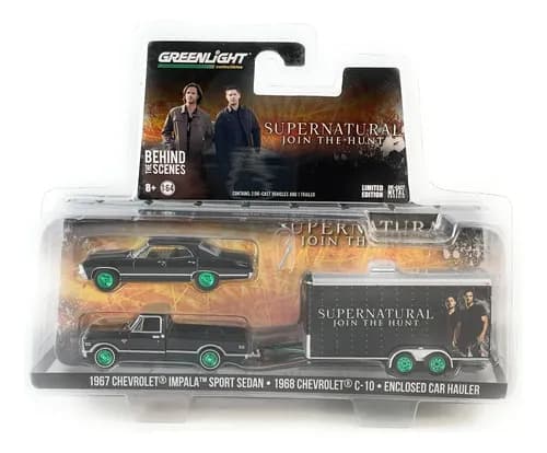 Auto 1:64 Chevy Impala Supernatural Join... - A Pedido Negro