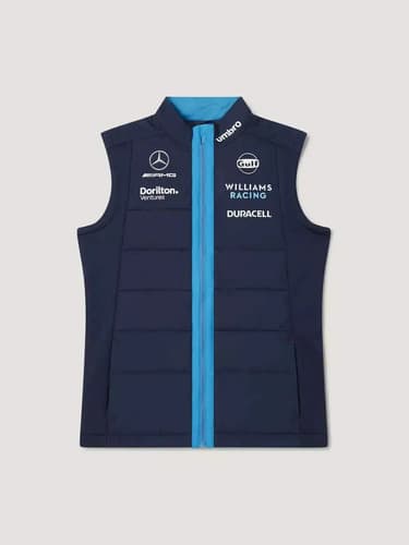 Chaleco Williams Racing F1 2023 - A Pedido_exkarg Azul 38