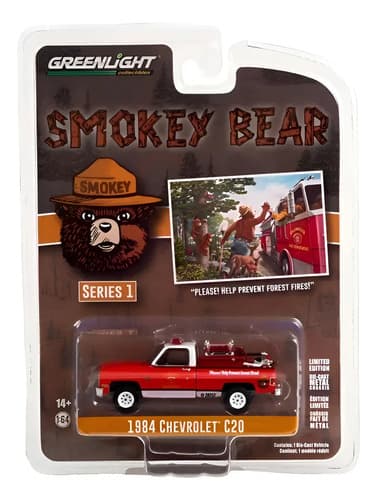 Auto A Escala 1/64 1984 Chevrolet C20 - A Pedido_exkarg Rojo