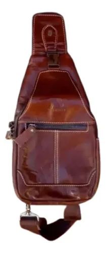 Mochila Cruzada Laoishi_exkarg Marrón X