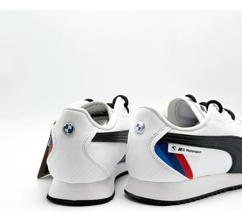 Zapatillas Men Puma X Bmw M Motorsport Roma Low - A Pedido Blanco 34,5 Ar