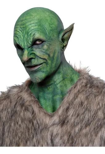 Máscara De Duende Elfo Tek'zik Hyper Mask Disfraz Halloween Color Verde
