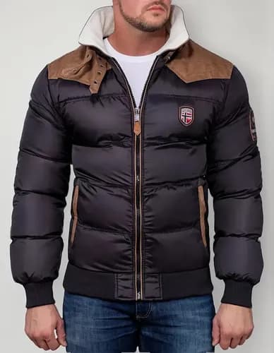 Campera Geographical Norway Men - A Pedido_exkarg Negro 38 X