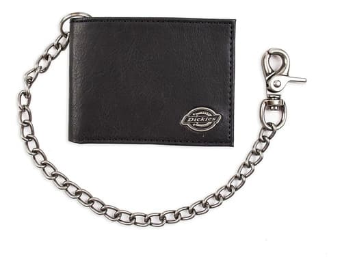 Billetera Dickies Men's Leather Slimfold - A Pedido_exkarg Negro