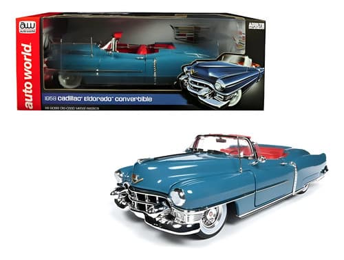 Auto 1953 Cadillac Eldorado Blue 1/18 - A Pedido_exkarg Azul