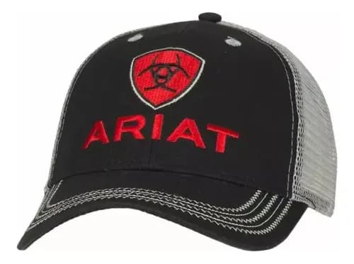 Gorra Ariat Mens Black - A Pedido_exkarg Negro M