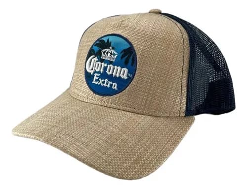 Gorra Corona Extra Beer Straw - A Pedido_exkarg Marrón M
