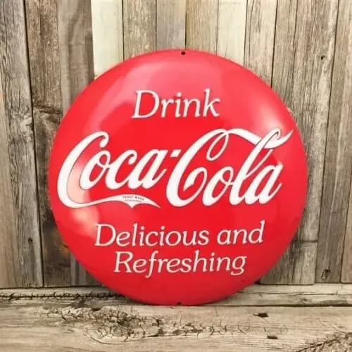 Cartel Coca Cola Soda Pop Domed 3d - A Pedido_exkarg 111