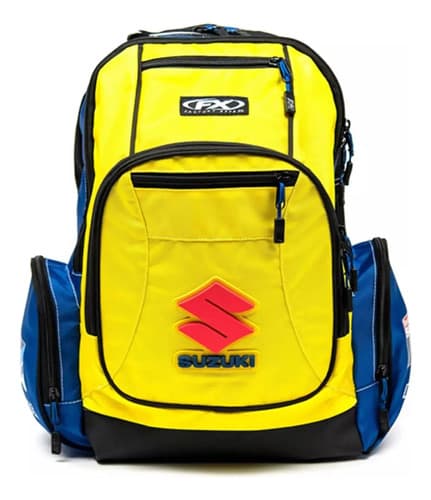 Mochila Factory Effex Suzuki Premium - A Pedido_exkarg Amarillo